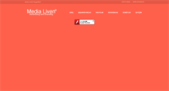 Desktop Screenshot of medialiven.com