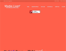 Tablet Screenshot of medialiven.com
